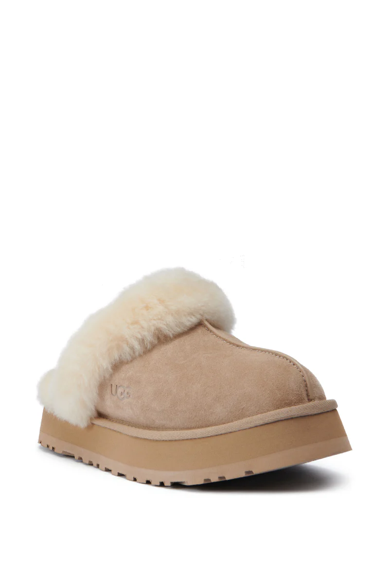 UGG DISQUETTE FLAT IN SAND - Image 3