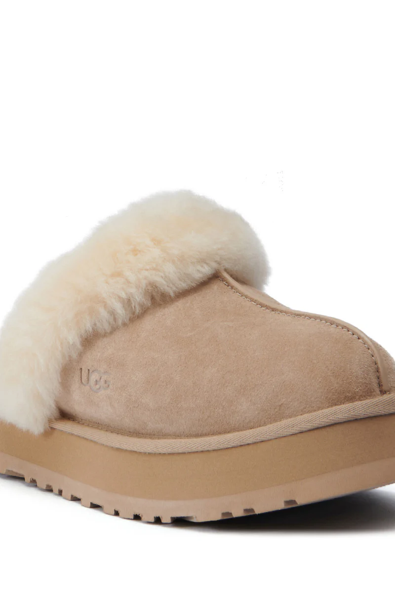 UGG DISQUETTE FLAT IN SAND - Image 5