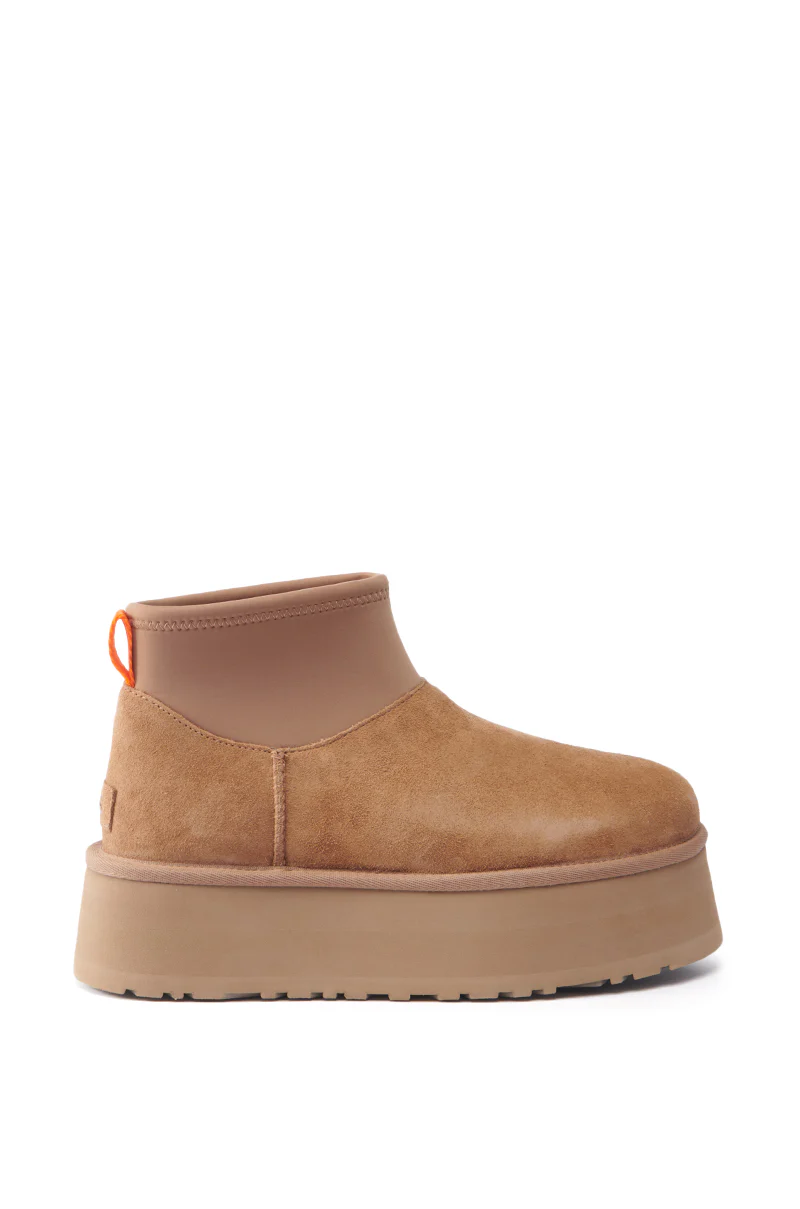 UGG CLASSIC MINI DIPPER IN CHESTNUT - Image 4