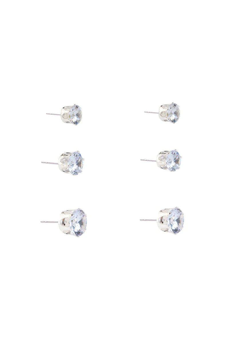 3 PACK CIRCLE STUDS - Image 3