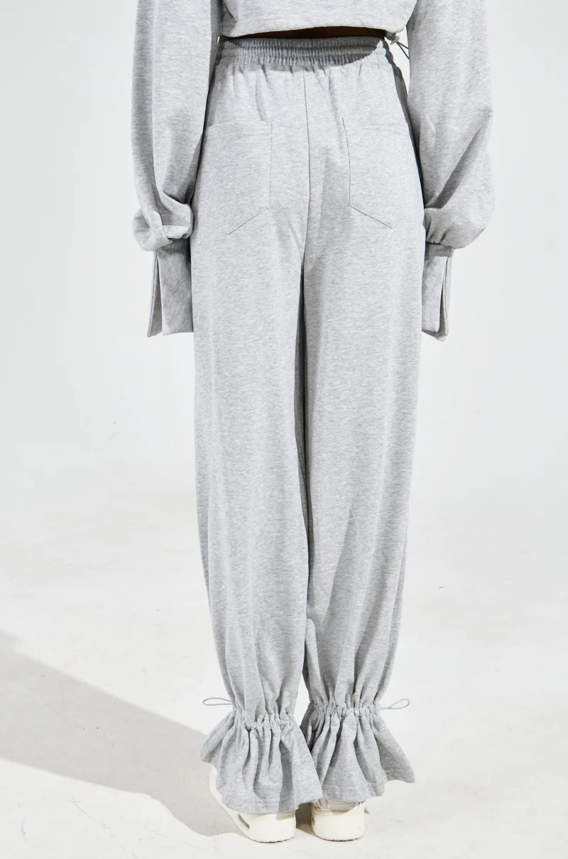 A CALM FLEX JOGGER PANT IN HEATHER GREY - Image 5