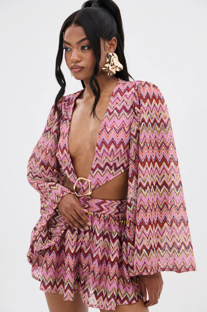 A DAY IN THE HAMPTONS KNIT ROMPER - Image 3