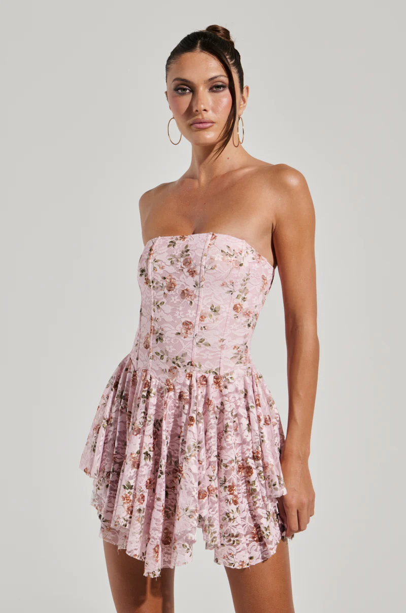 A KEEPER LACE MINI DRESS - Image 3