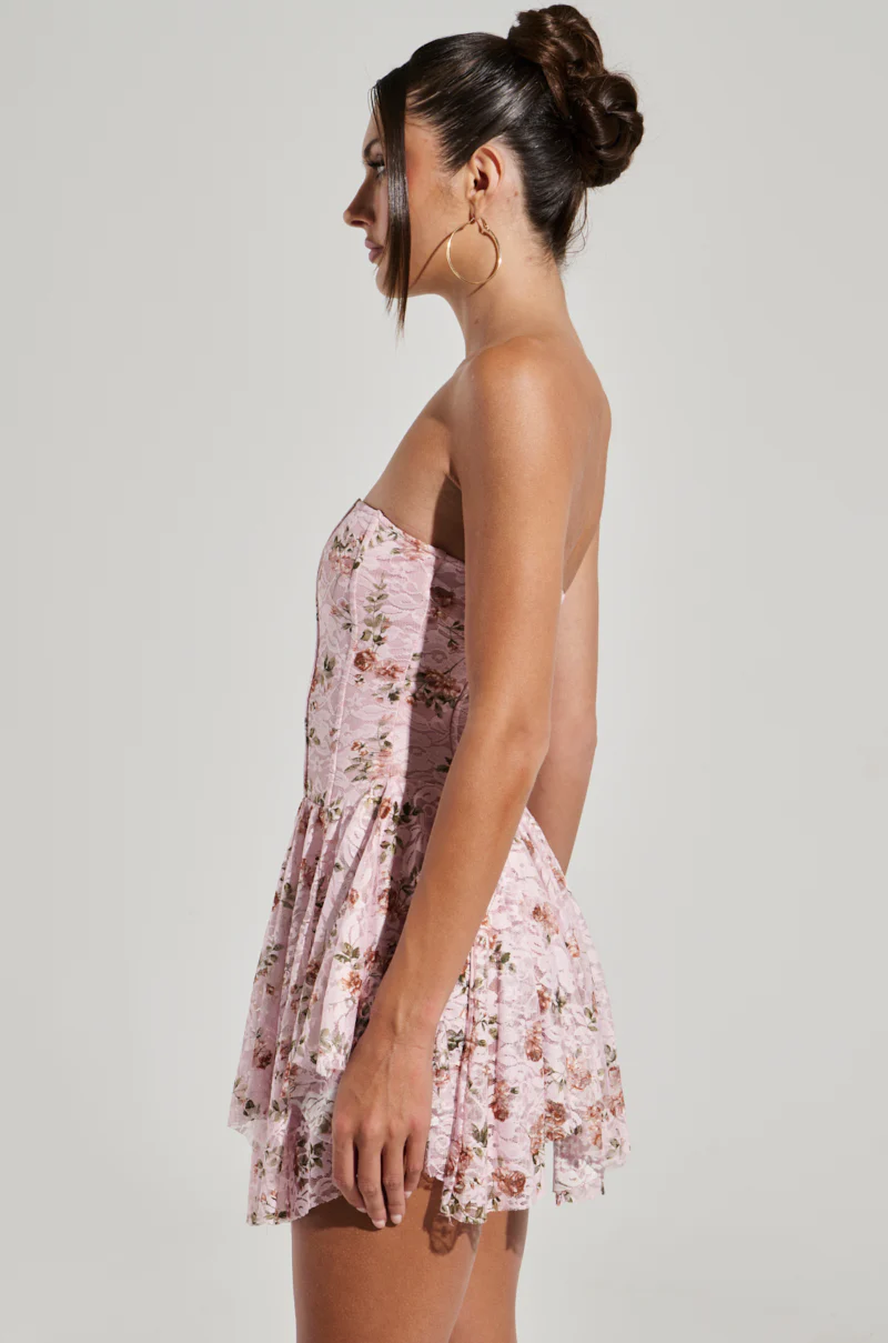 A KEEPER LACE MINI DRESS - Image 4