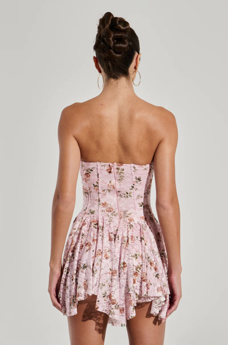 A KEEPER LACE MINI DRESS - Image 5