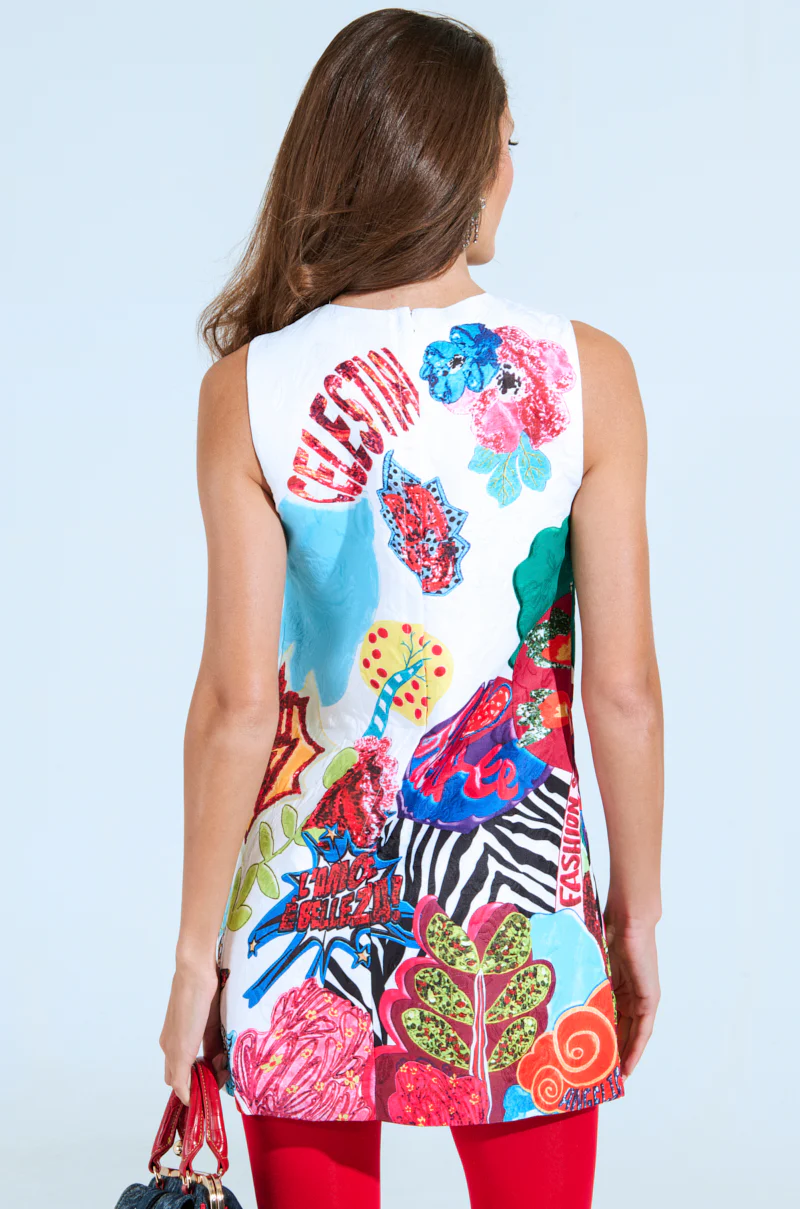 A LITTLE BIT OF THIS A LITTLE BIT OF THAT MINI DRESS - Image 4