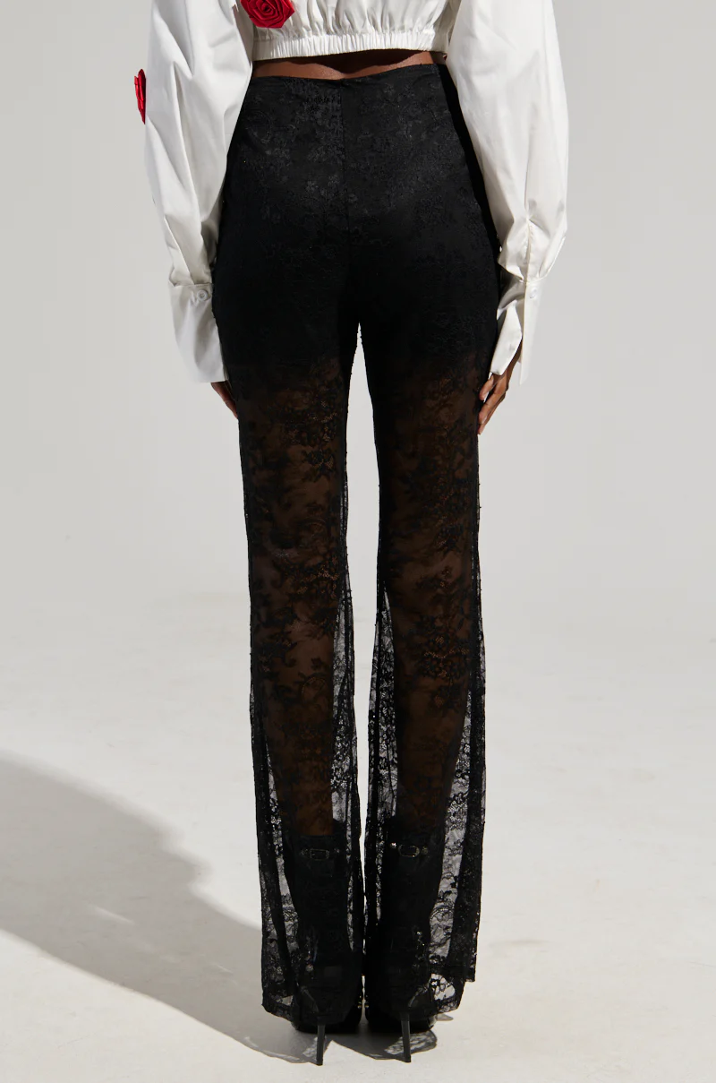 A ROSE BY ANY OTHER NAME LACE PANT - Image 4