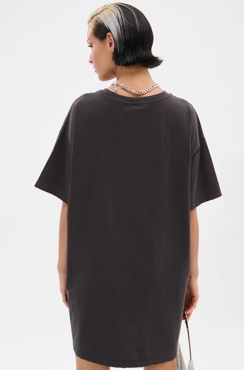 AALIYAH FOREVER GRAPHIC TSHIRT DRESS - Image 4
