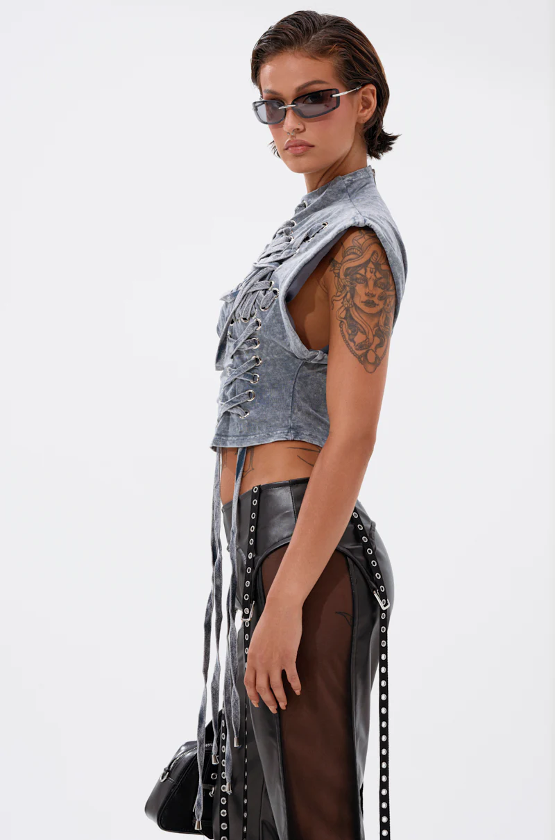 ABLE TO SEE ME STRAPPY TOP - Image 4