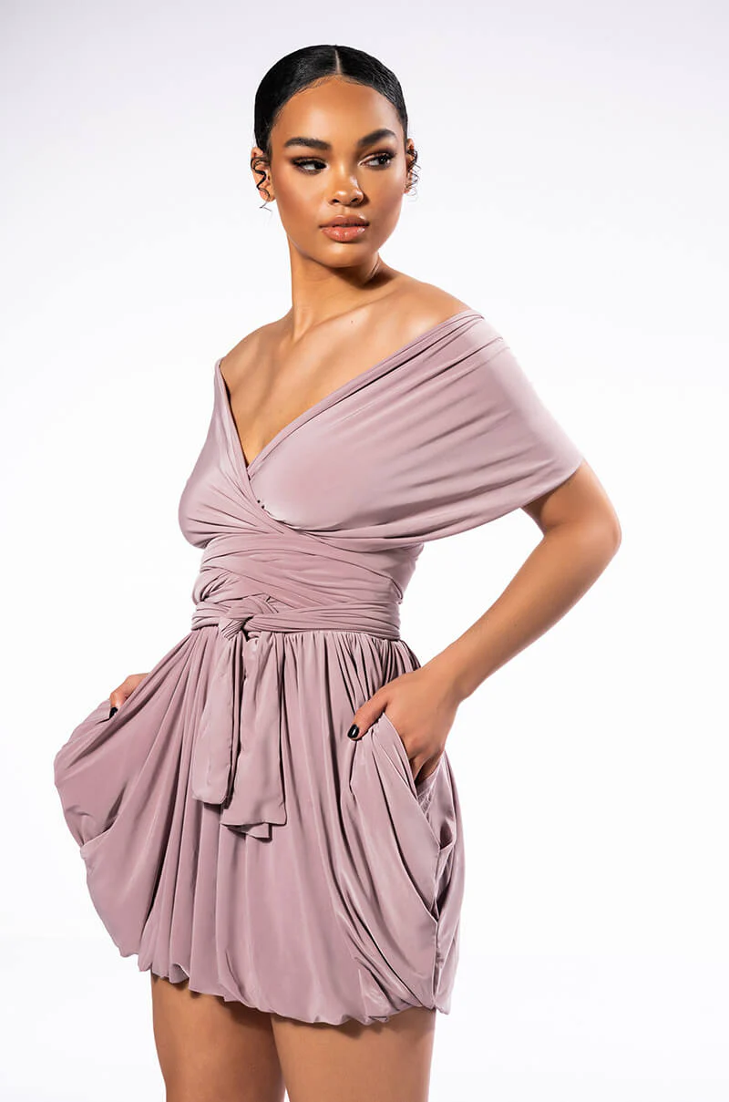 ABOUT TIME SLEEVELESS BUBBLE DRESS - Image 3