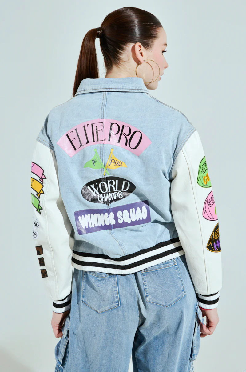ACADEMIA DENIM BOMBER - Image 8