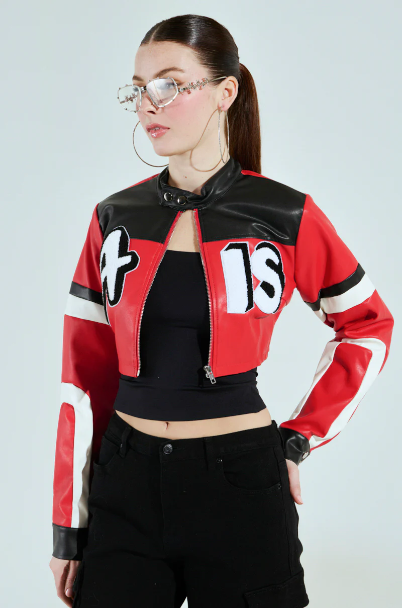 ACE CROPPED GRAPHIC MOTO - Image 3