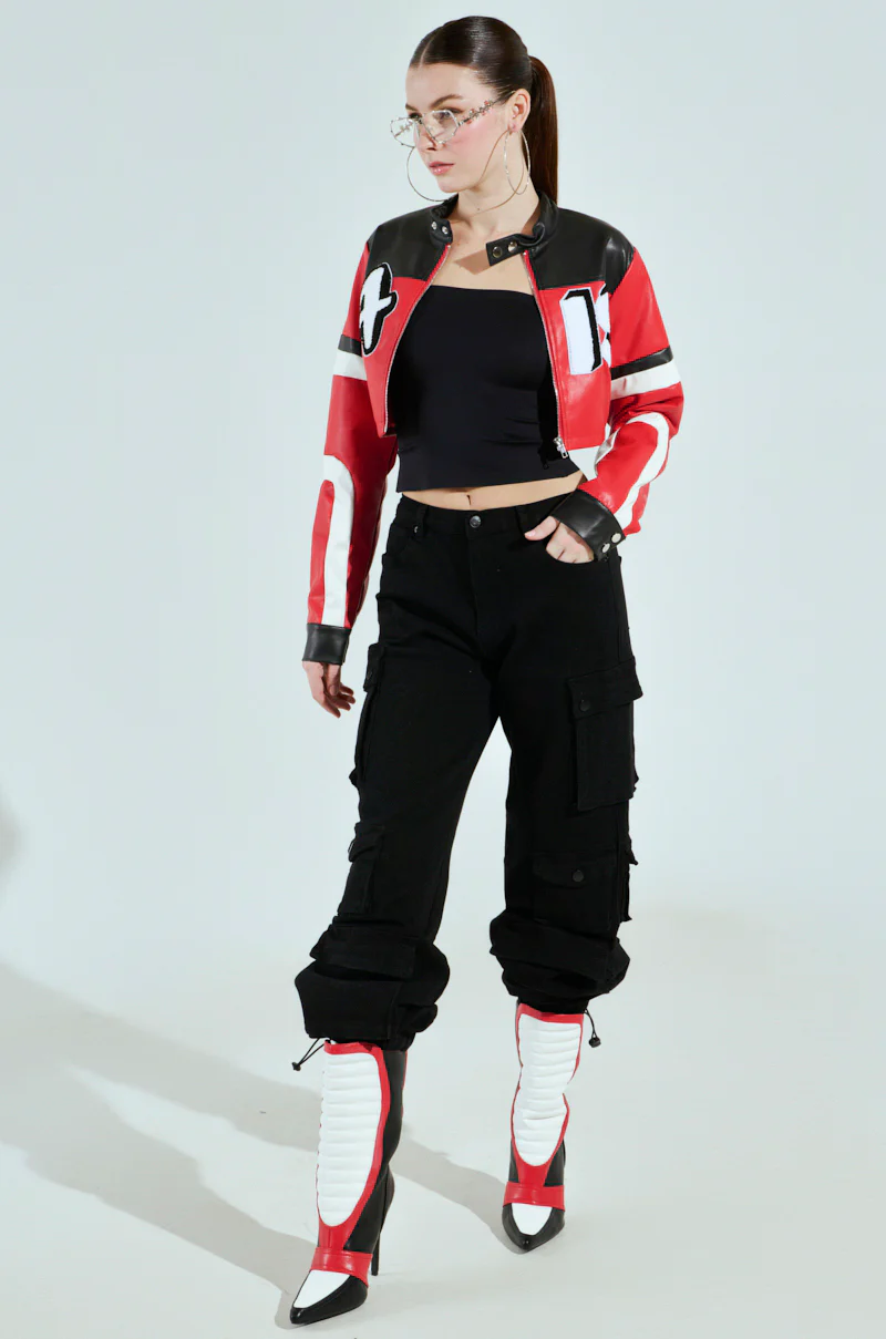 ACE CROPPED GRAPHIC MOTO - Image 6