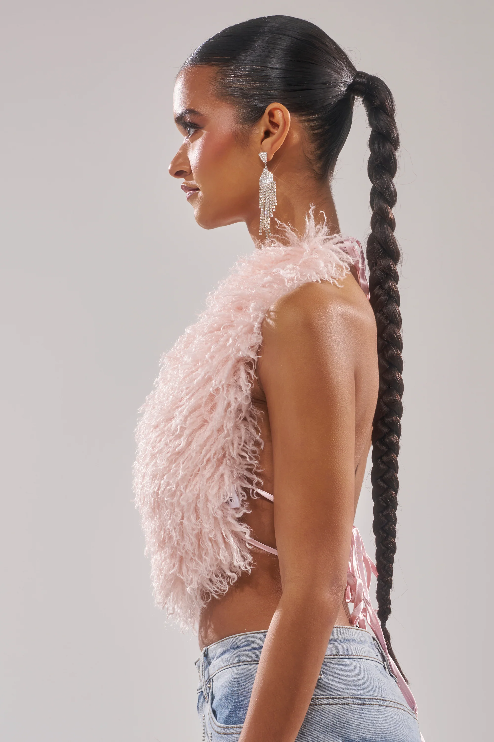 ACT UP FUR BLOUSE - Image 4