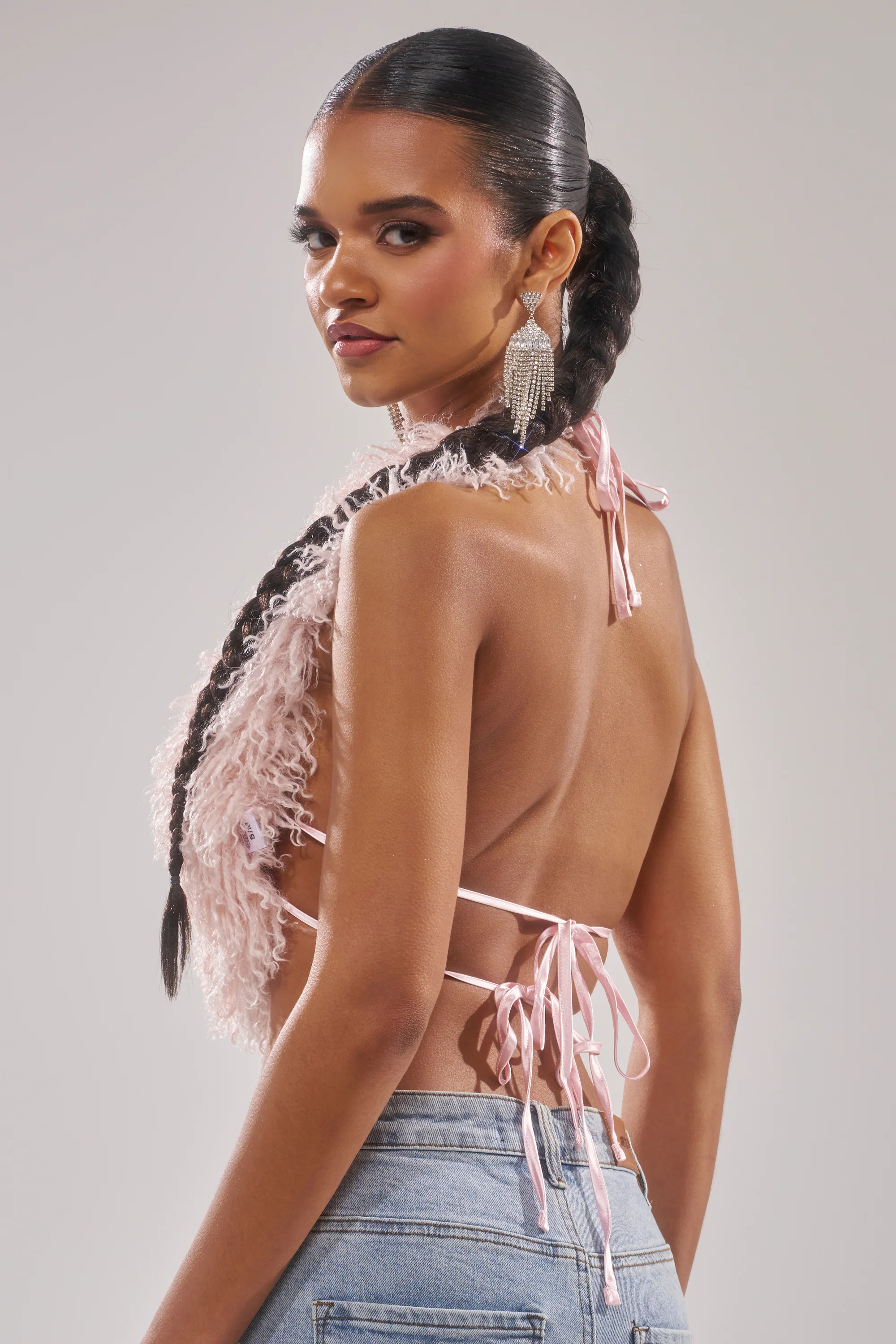 ACT UP FUR BLOUSE - Image 5