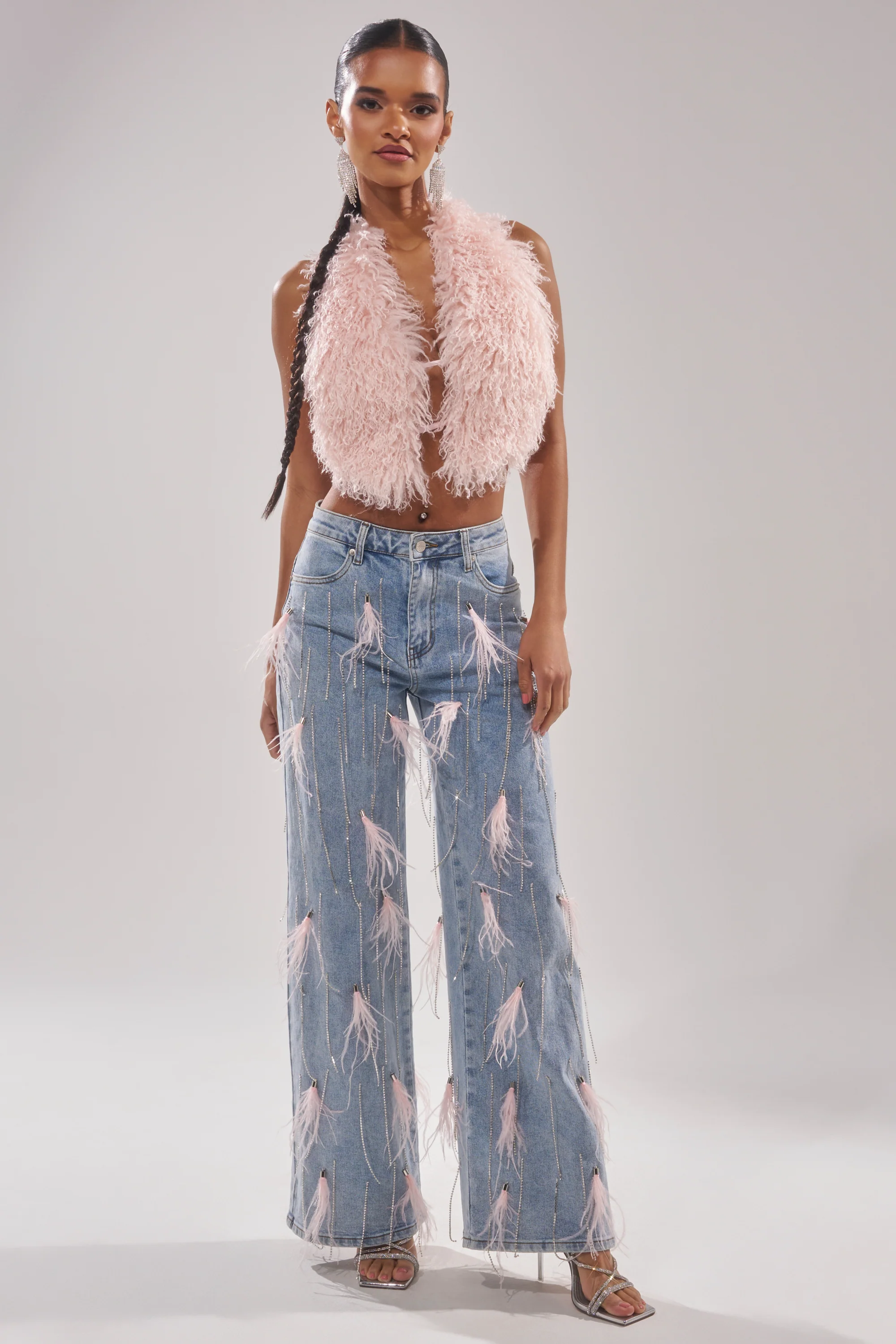 ACT UP FUR BLOUSE - Image 7