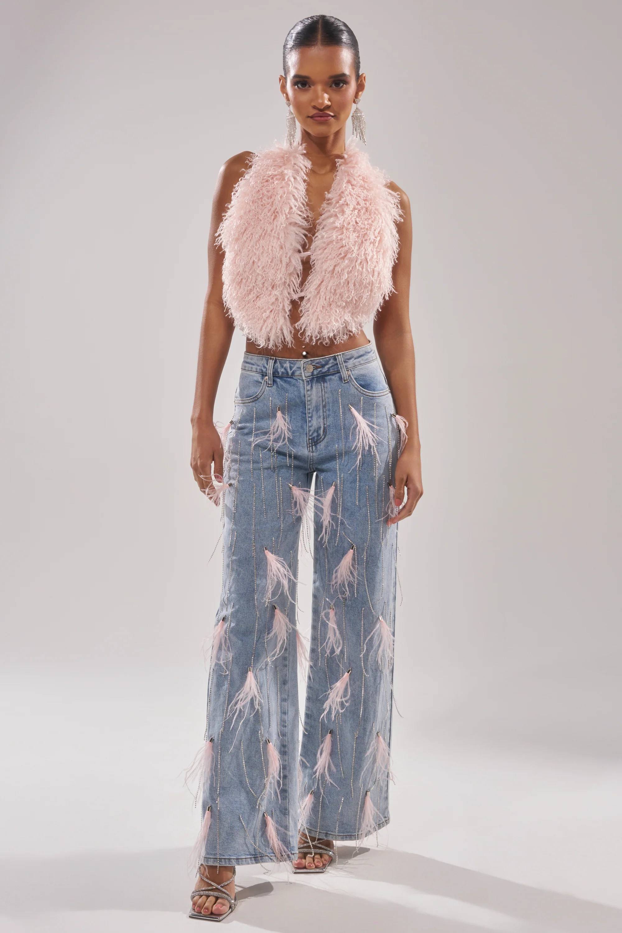ACT UP FUR BLOUSE - Image 8