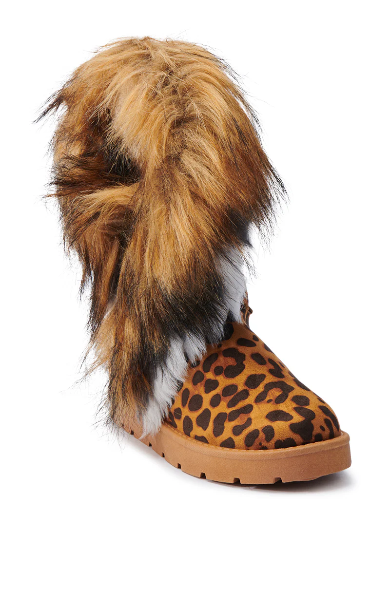 ADA LEOPARD FLAT BOOTIE - Image 5