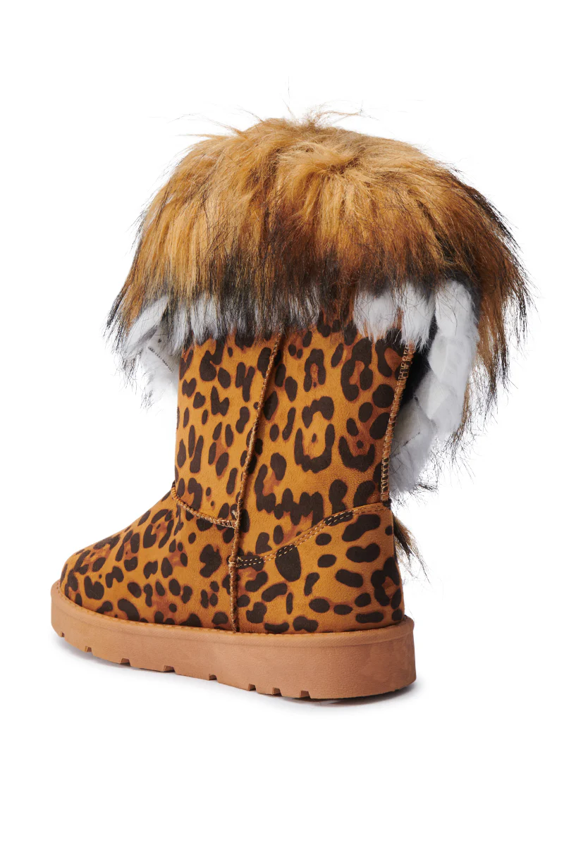 ADA LEOPARD FLAT BOOTIE - Image 6