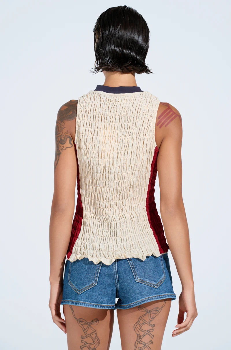 ADDICTED RUCHED JERSEY TOP - Image 5