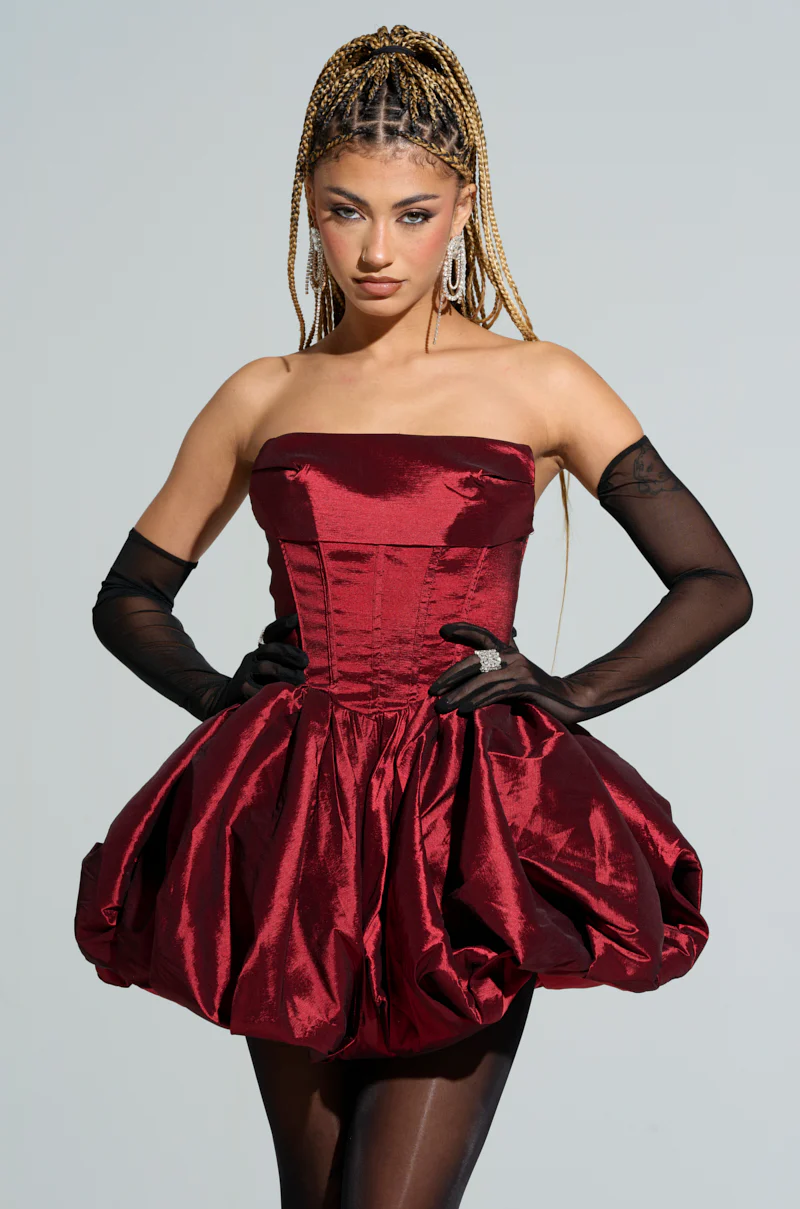 ADORE YOU WOVEN MINI DRESS - Image 3
