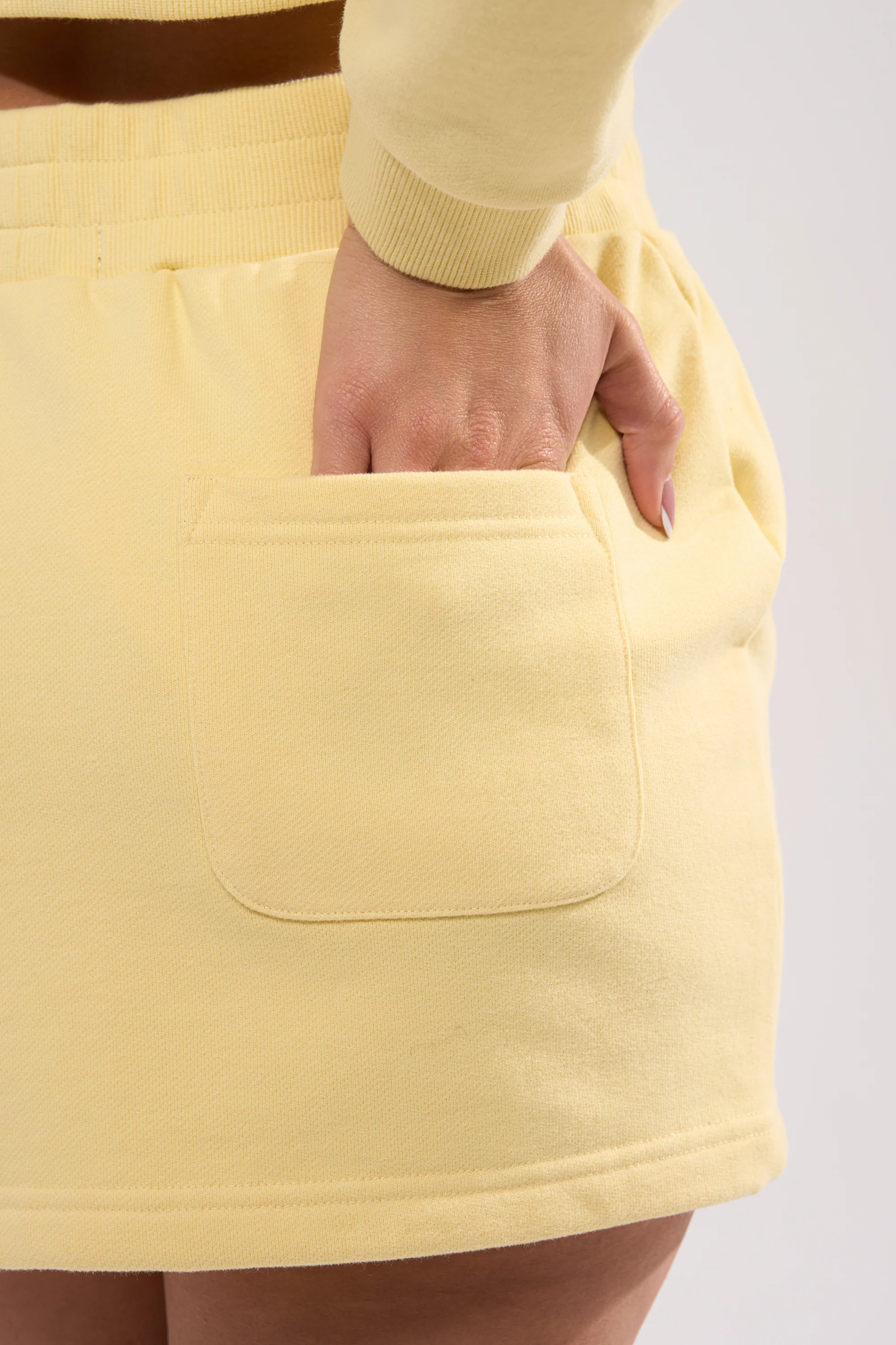 AFTER HOURS MINI SKIRT IN YELLOW - Image 9