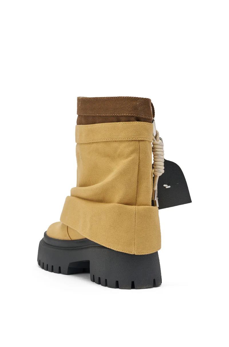 AKIRA GOLD FAE TAN BOOTIE - Image 5