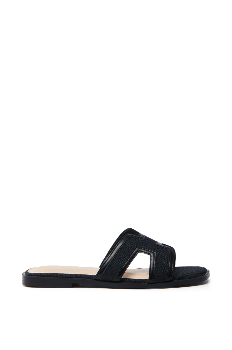 AKIRA VITTORIA BLACK SANDAL - Image 4