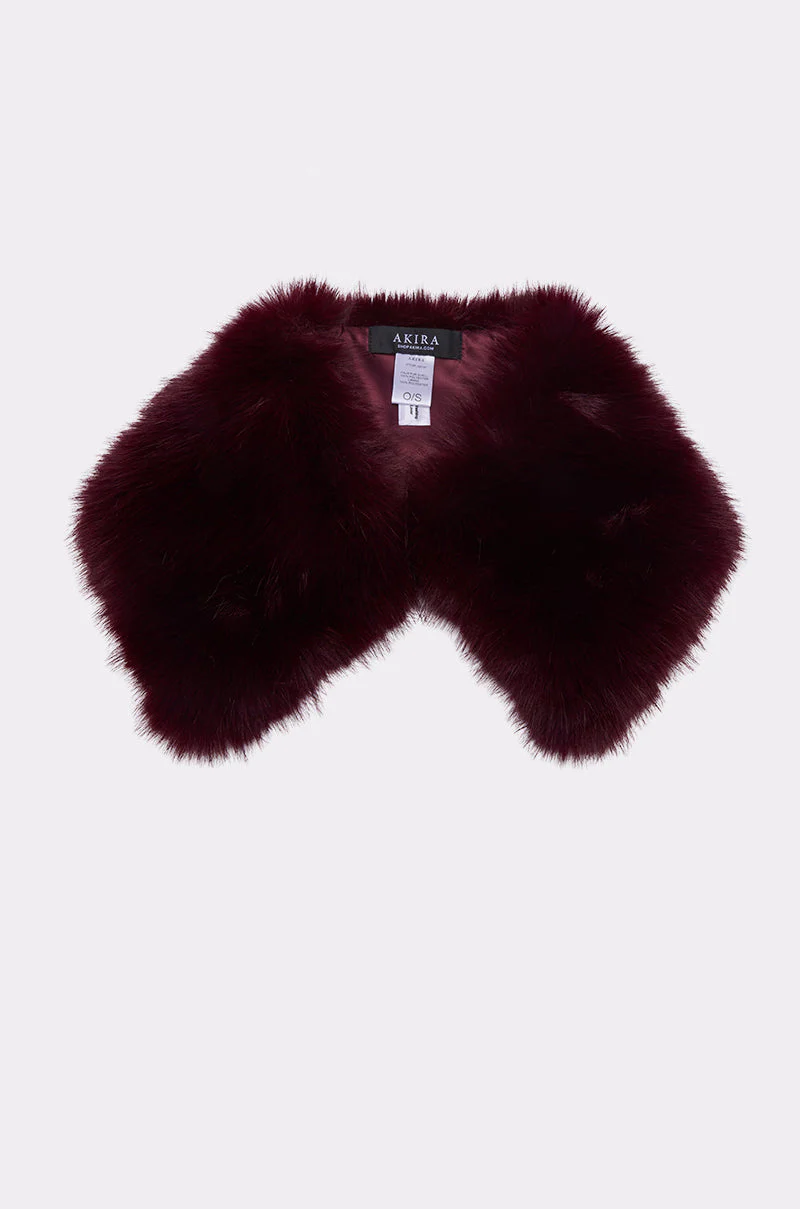 ALAIA FAUX FUR COLLAR - Image 3