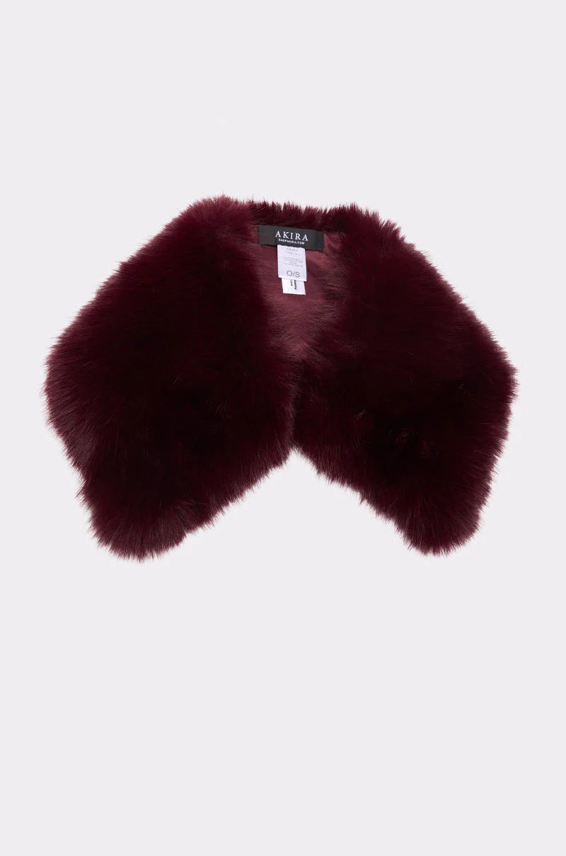 ALAIA FAUX FUR COLLAR - Image 6