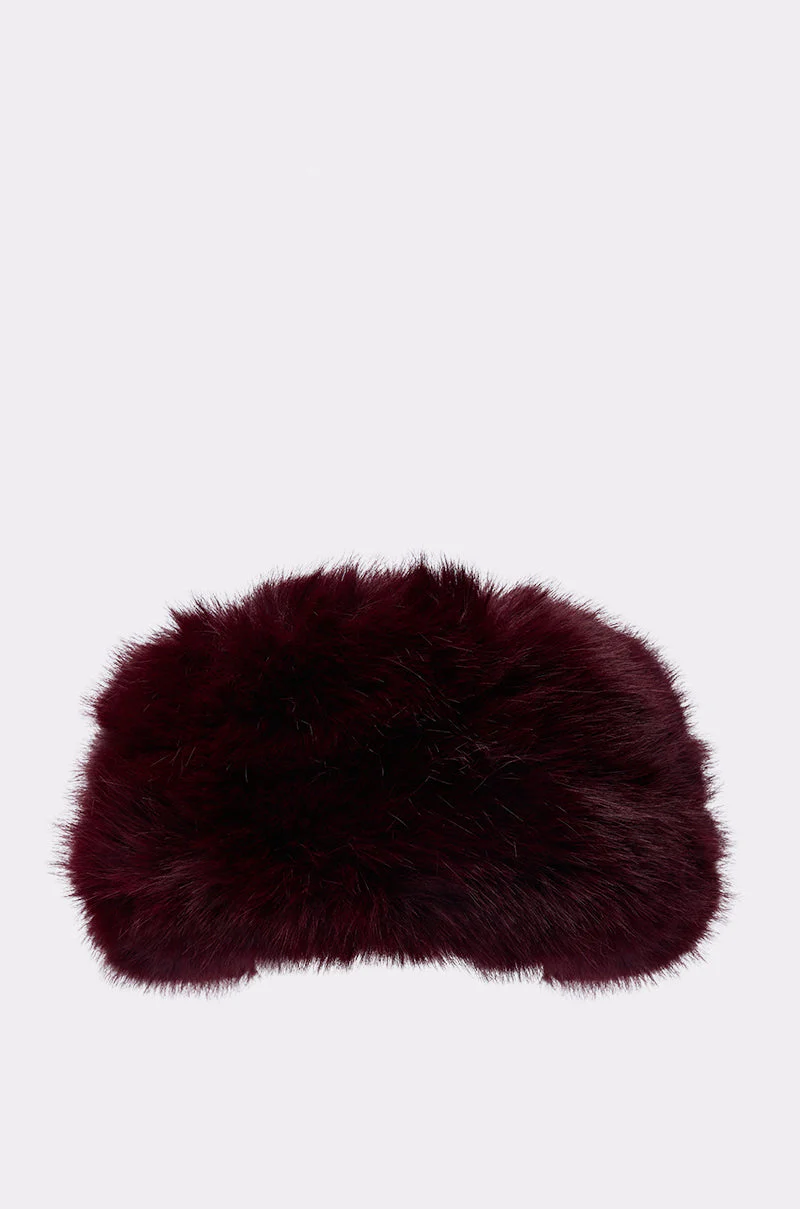 ALAIA FAUX FUR HEADBAND - Image 5