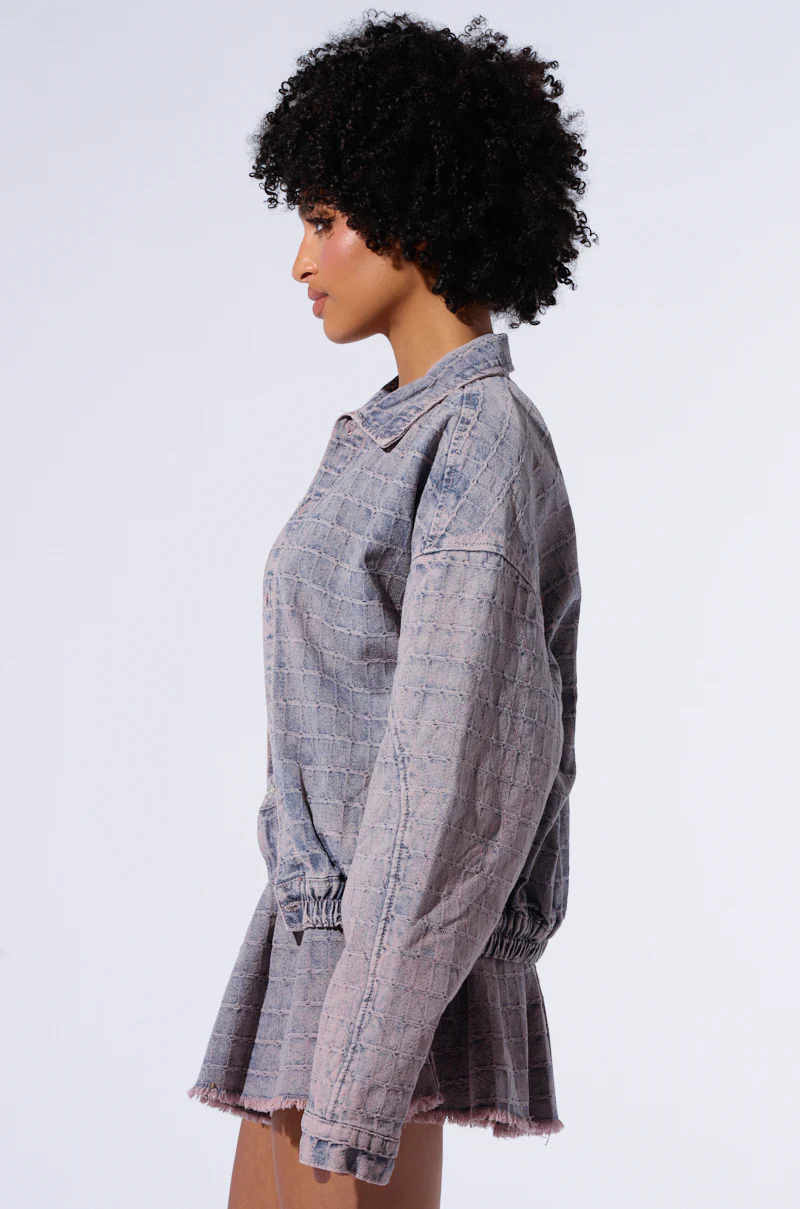 ALEXANDRA BUTTON DOWN LONG SLEEVE TOP - Image 3
