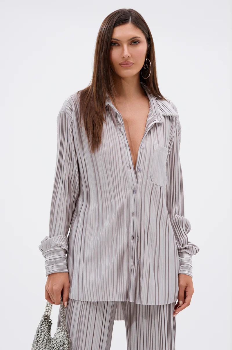 ALIA SLINKY BUTTON DOWN - Image 2
