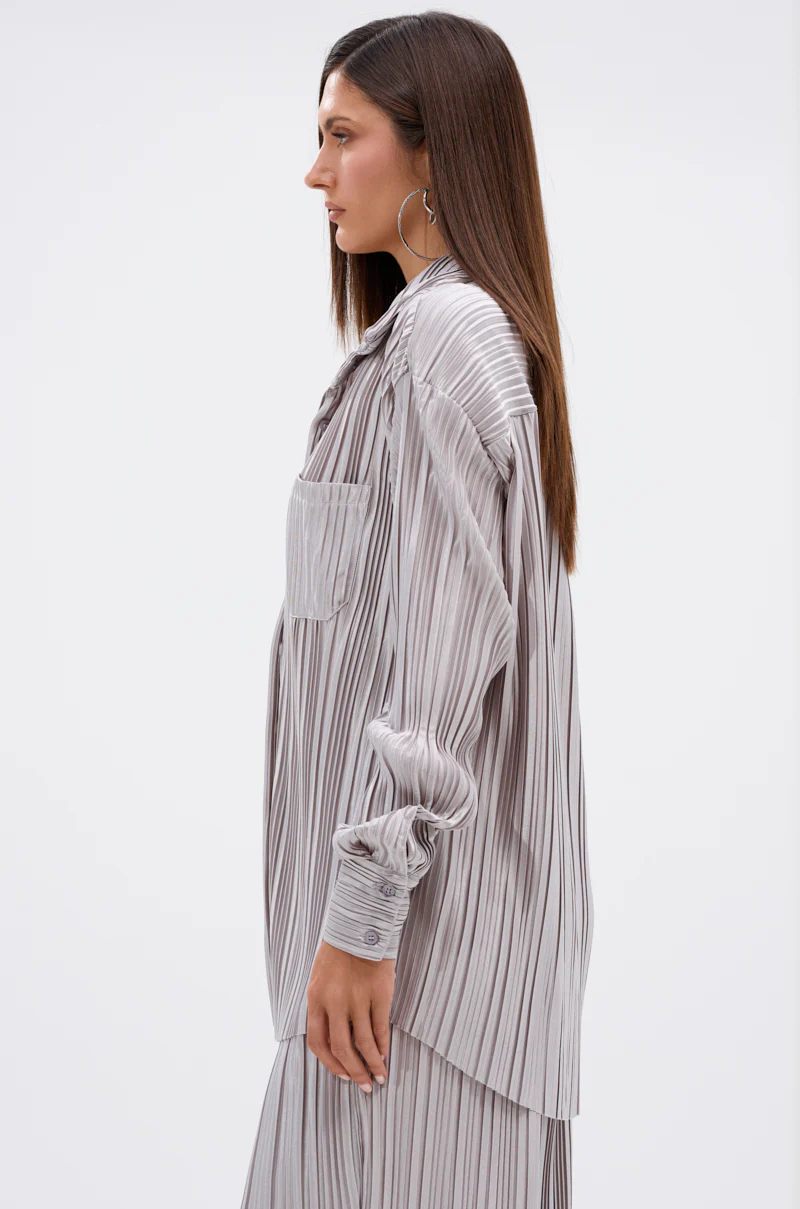 ALIA SLINKY BUTTON DOWN - Image 5