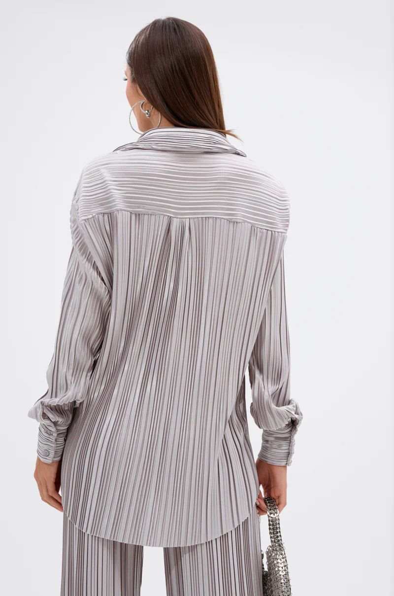 ALIA SLINKY BUTTON DOWN - Image 6