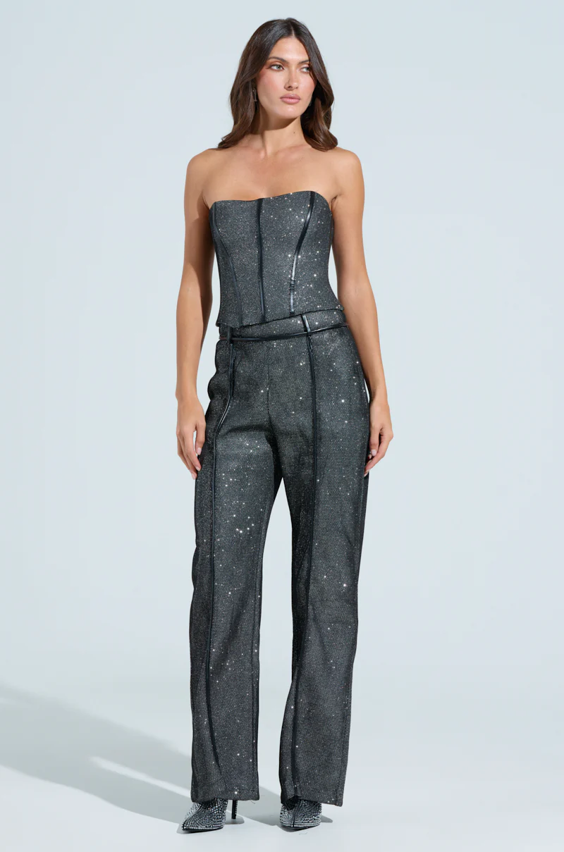 ALIA SPARKLE MESH CORSET - Image 7