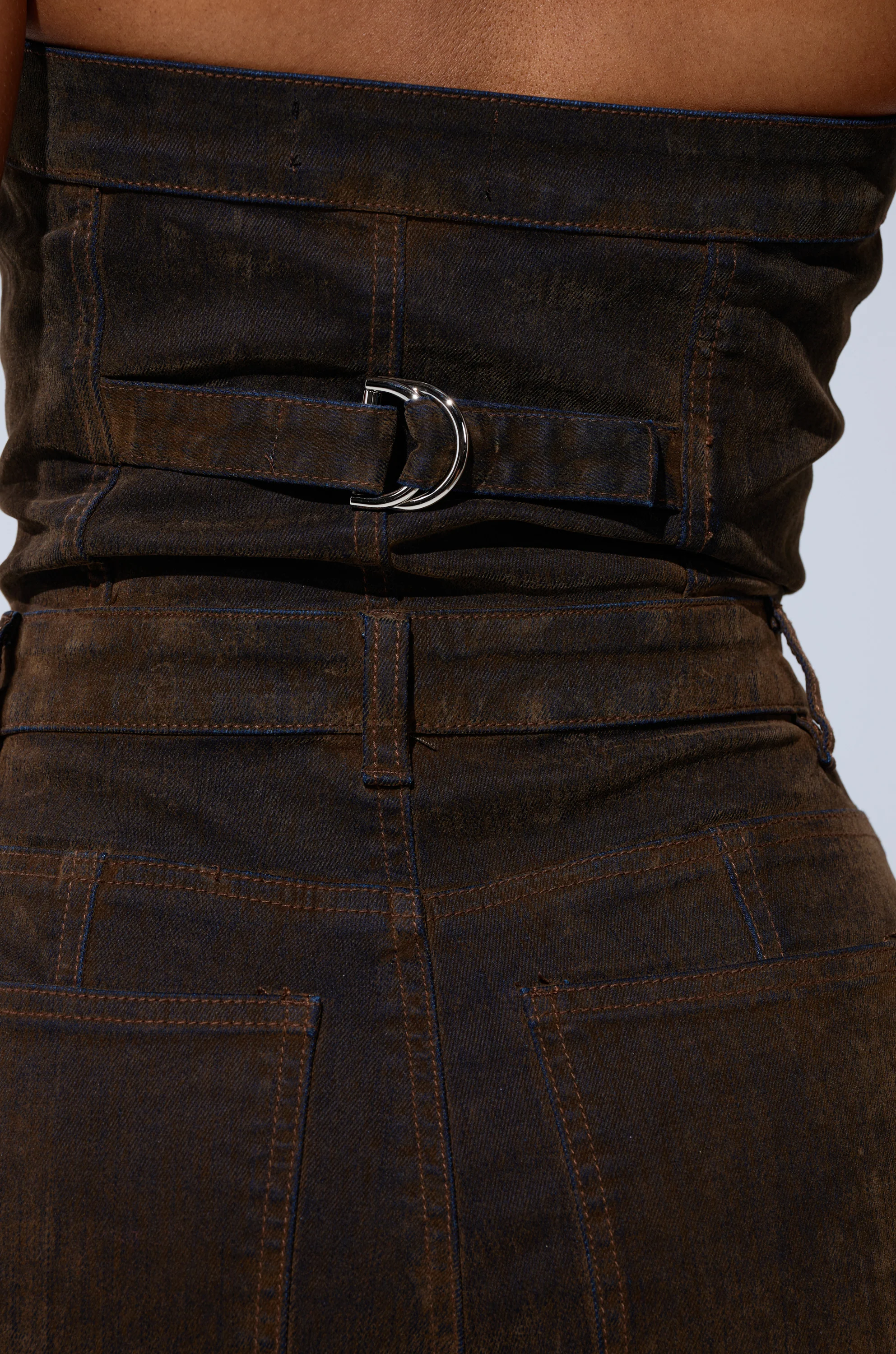 ALICIA CROPPED CARGO JUMPSUIT - Image 9