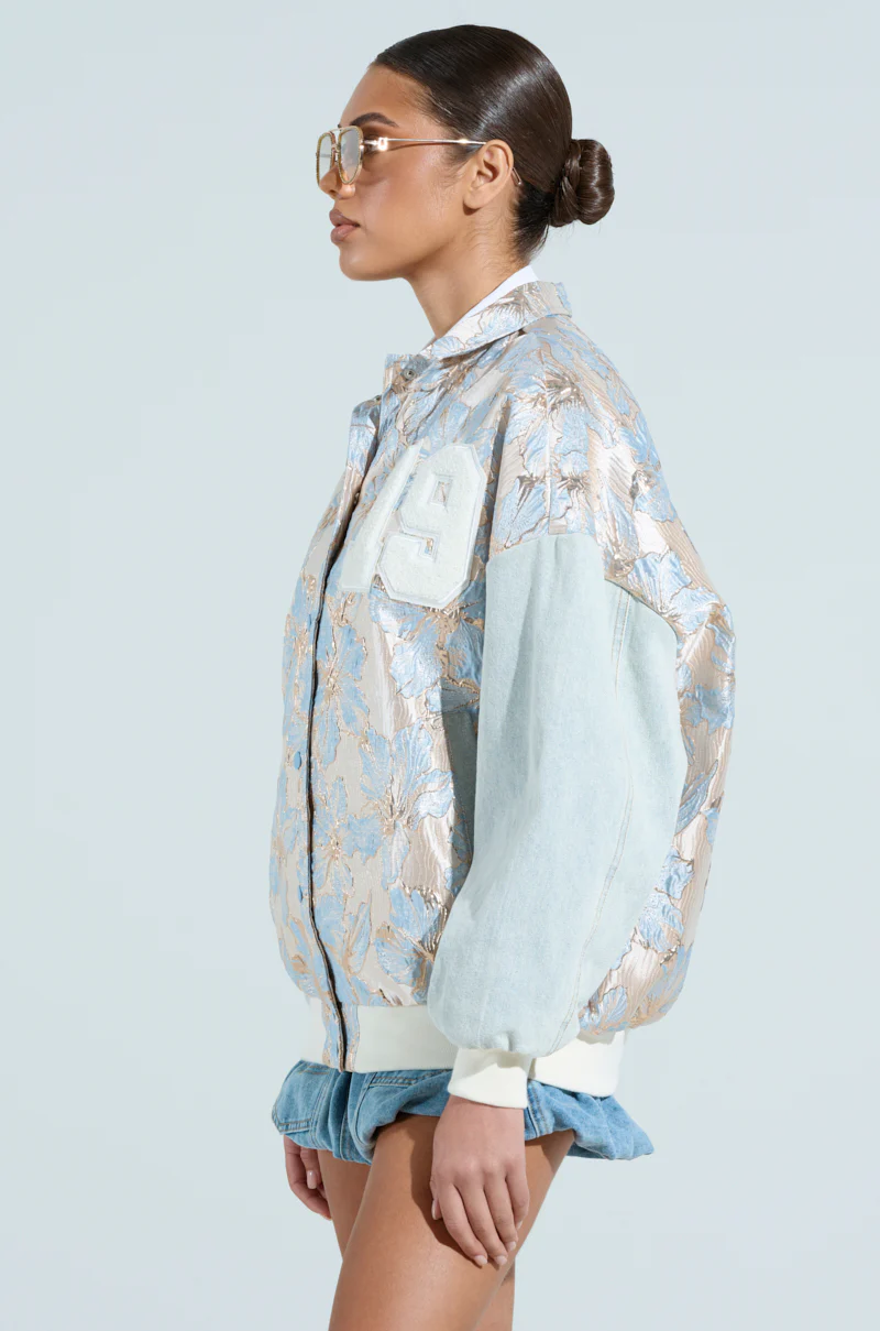 ALIYA BROCADE BOMBER - Image 4