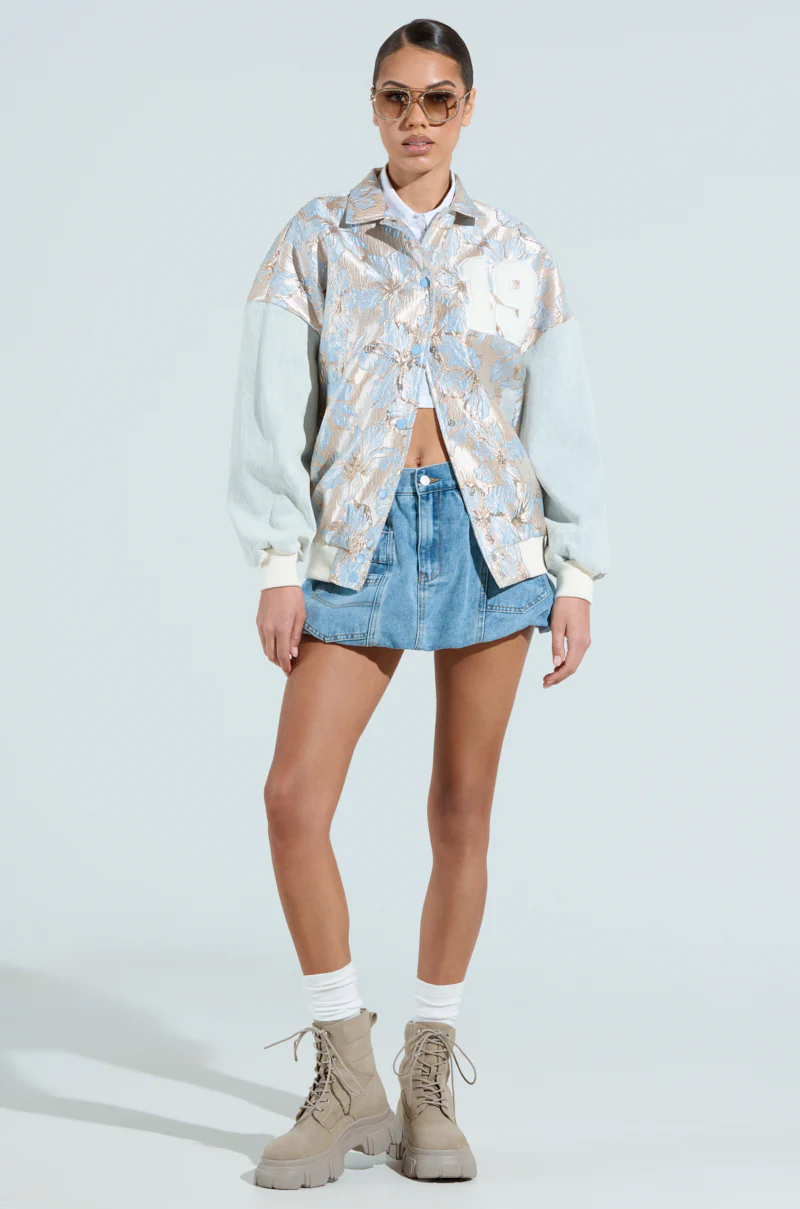 ALIYA BROCADE BOMBER - Image 6