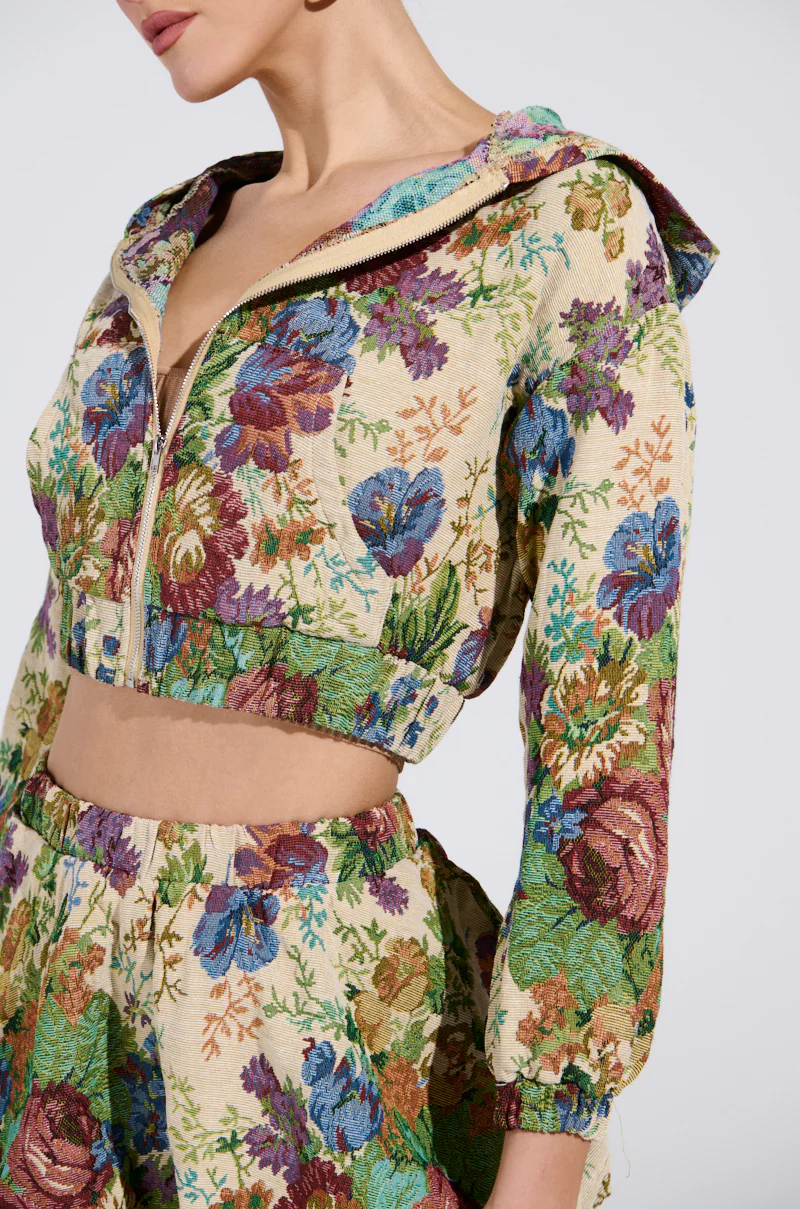 ALL ABOUT ME FLORAL BOMBER JACKET - Image 10