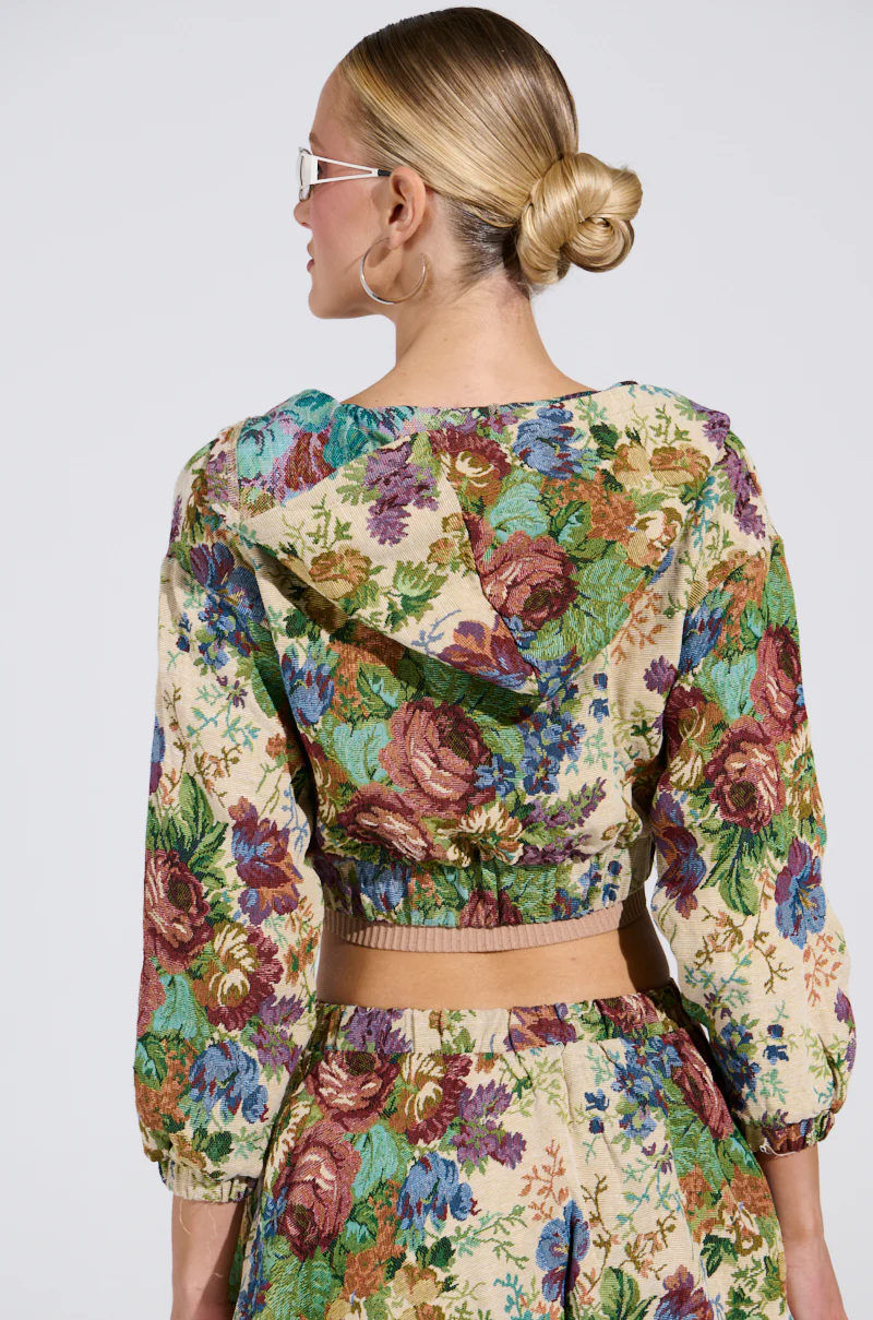 ALL ABOUT ME FLORAL BOMBER JACKET - Image 5