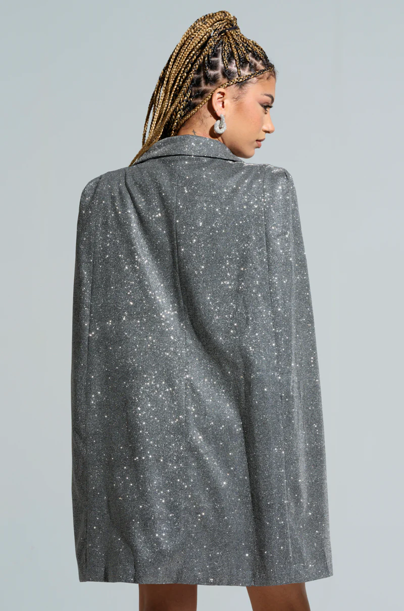 ALL ABOUT ME SPACESHINE BLAZER DRESS - Image 5