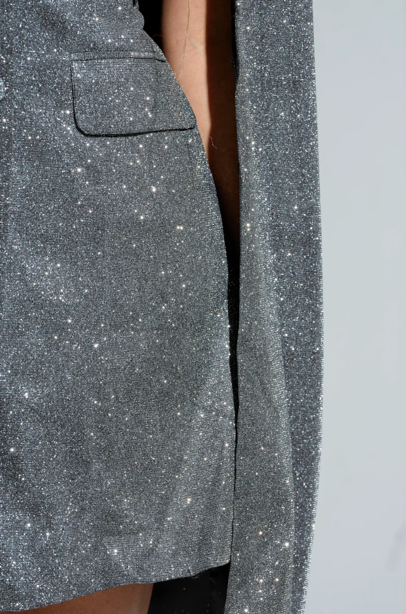 ALL ABOUT ME SPACESHINE BLAZER DRESS - Image 7