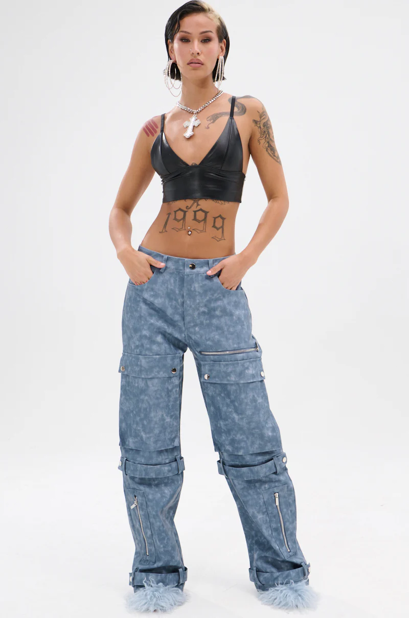 ALL AROUND THE CITY PU TROUSER - Image 6