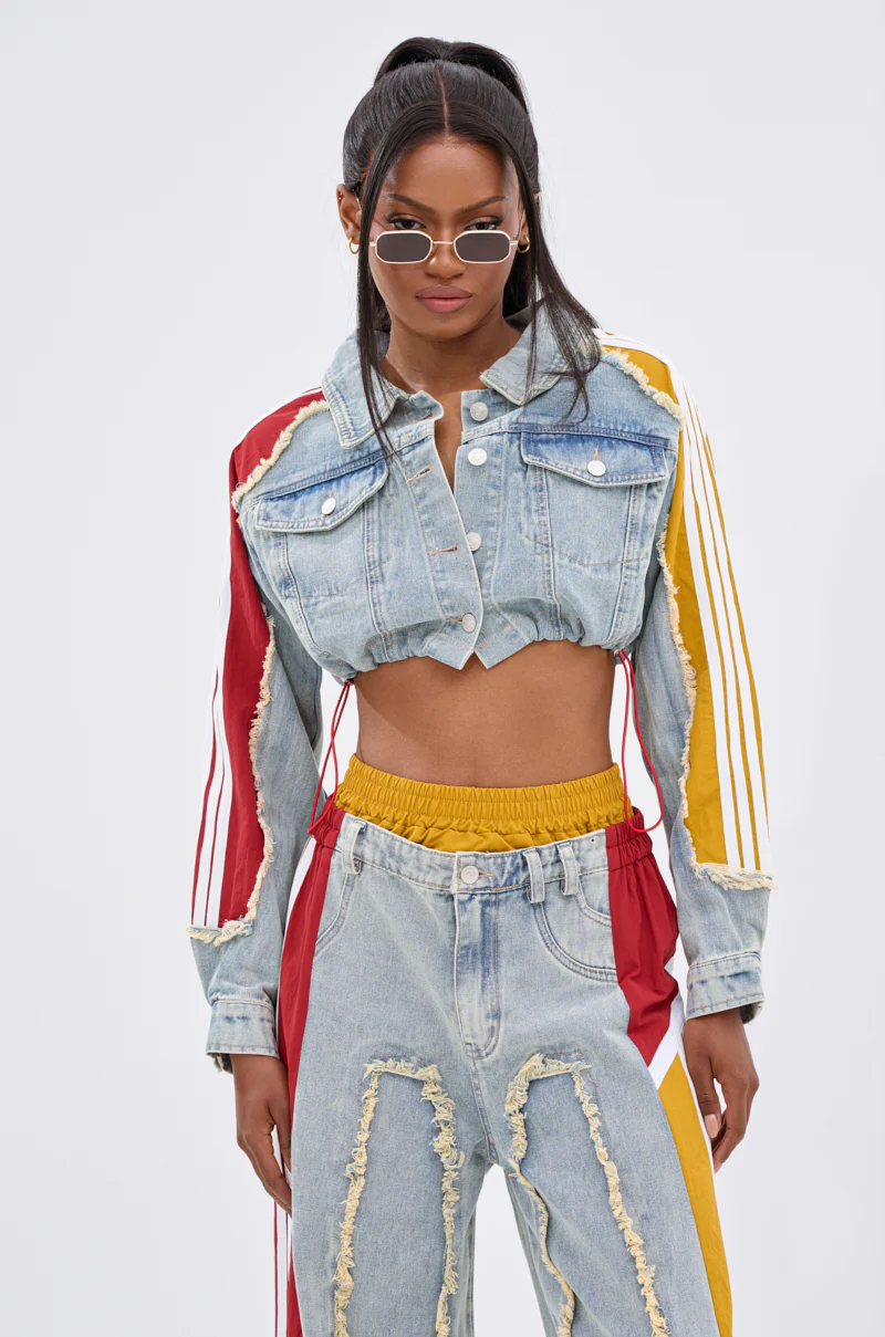 ALL AROUND THE WORLD AGAIN DENIM JACKET - Image 2