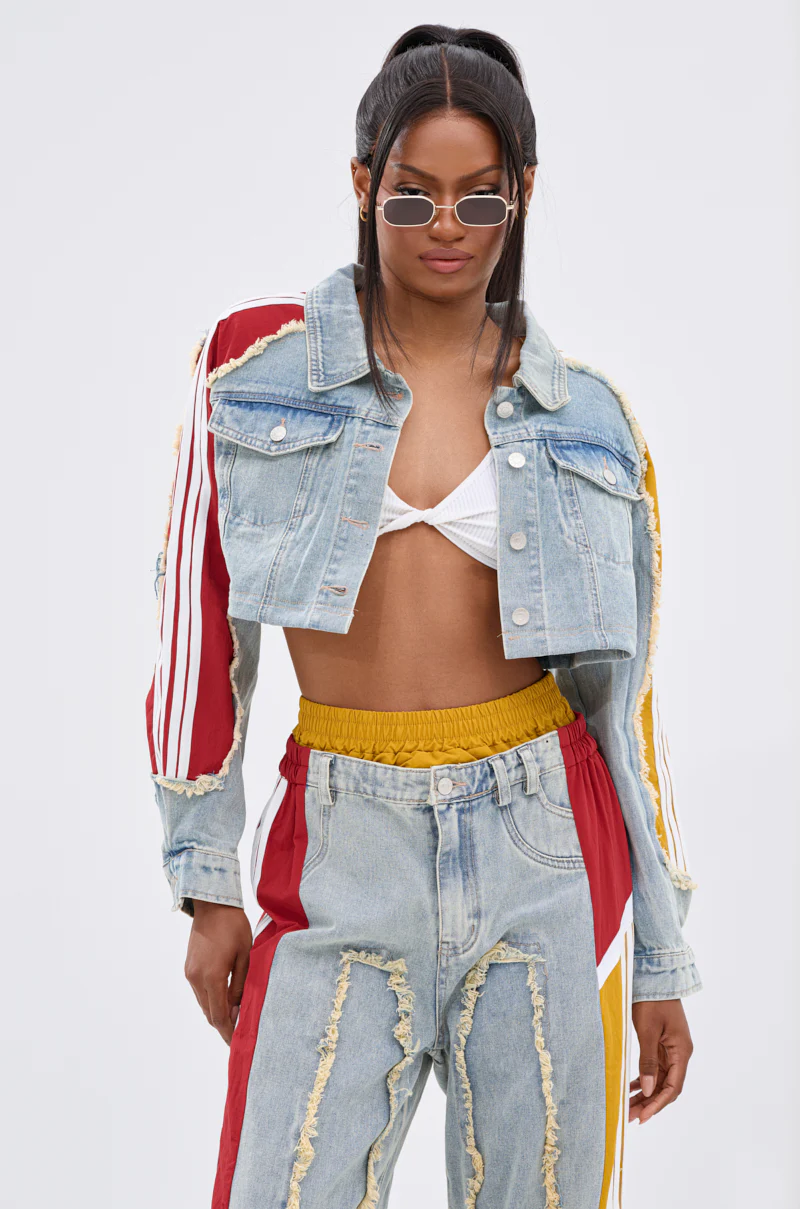 ALL AROUND THE WORLD AGAIN DENIM JACKET - Image 3
