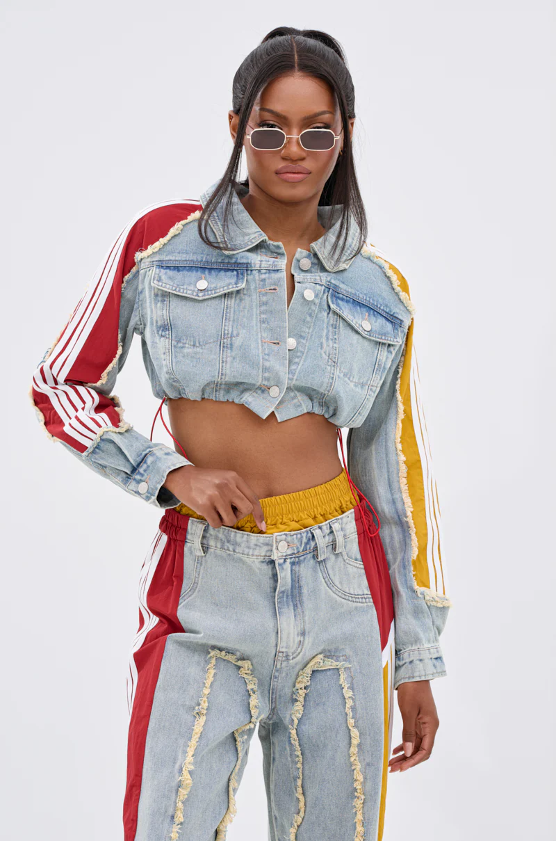 ALL AROUND THE WORLD AGAIN DENIM JACKET - Image 4