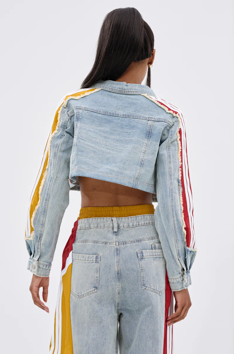 ALL AROUND THE WORLD AGAIN DENIM JACKET - Image 7