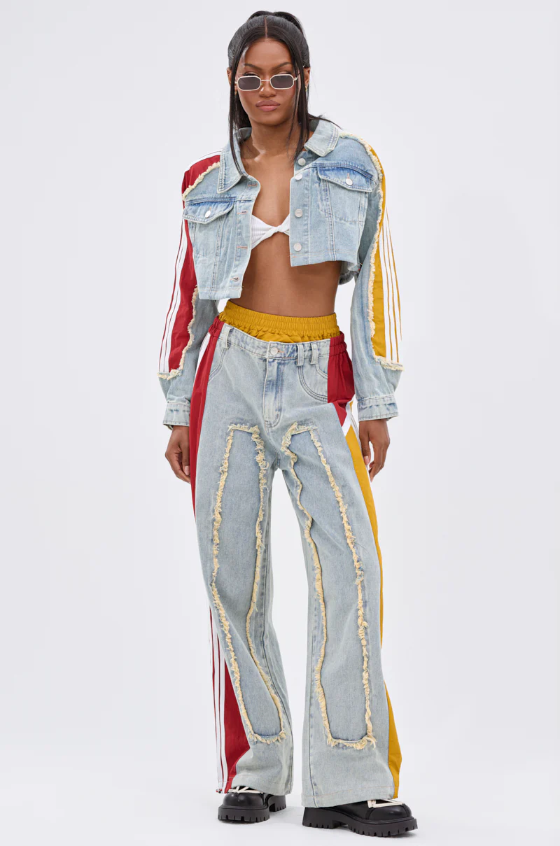 ALL AROUND THE WORLD AGAIN DENIM JACKET - Image 8