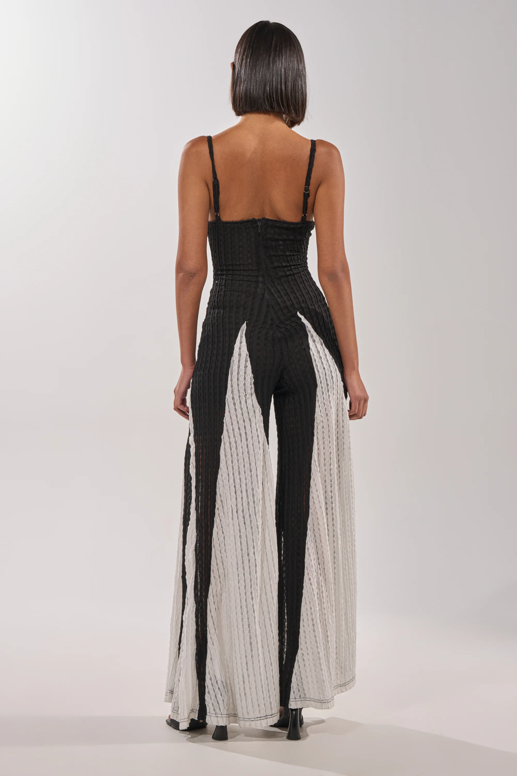 ALL DAY EVERYDAY COLOR BLOCK WOVEN JUMPSUIT - Image 5